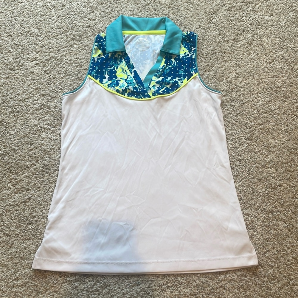 Quarter Collar Exercise Tank Top